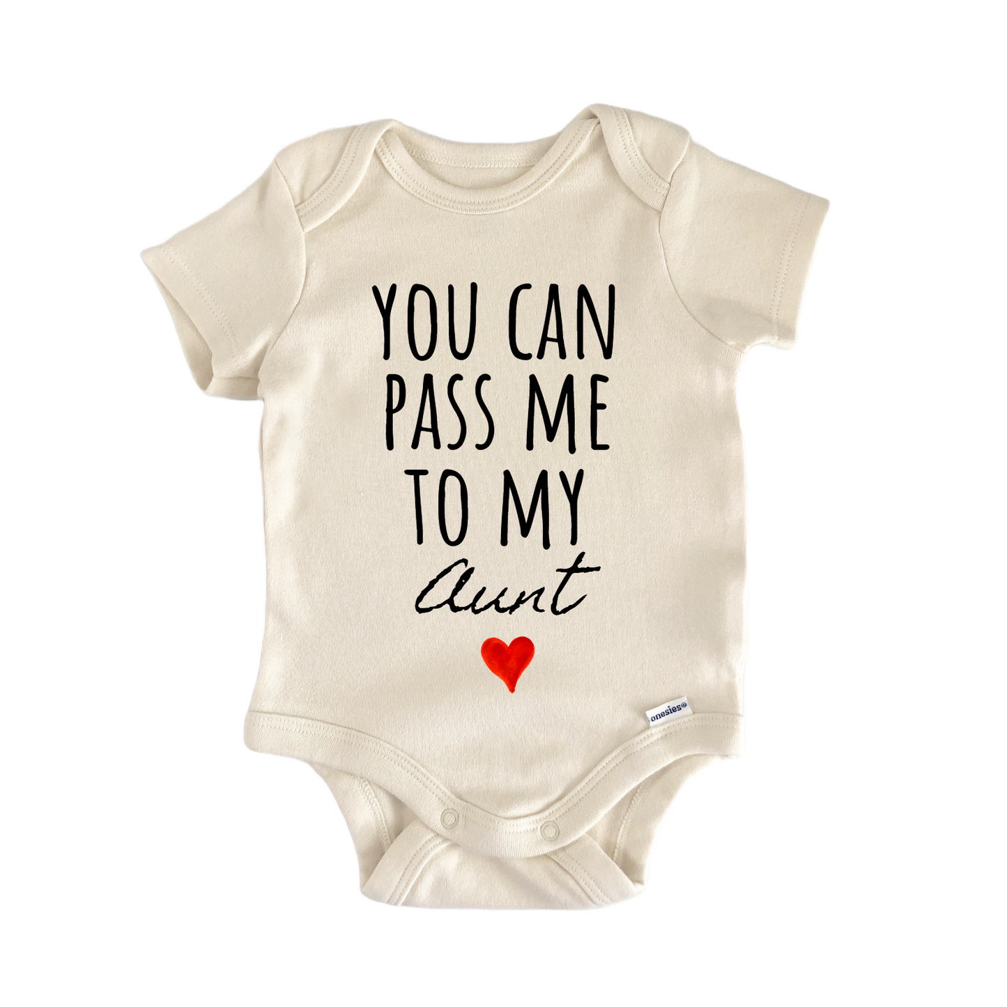 Aunt Announcement Baby Gift Baby Bodysuit