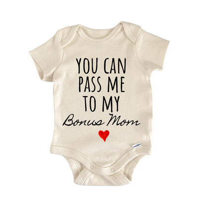 Bonus Mom Announcement Baby Gift Baby Bodysuit