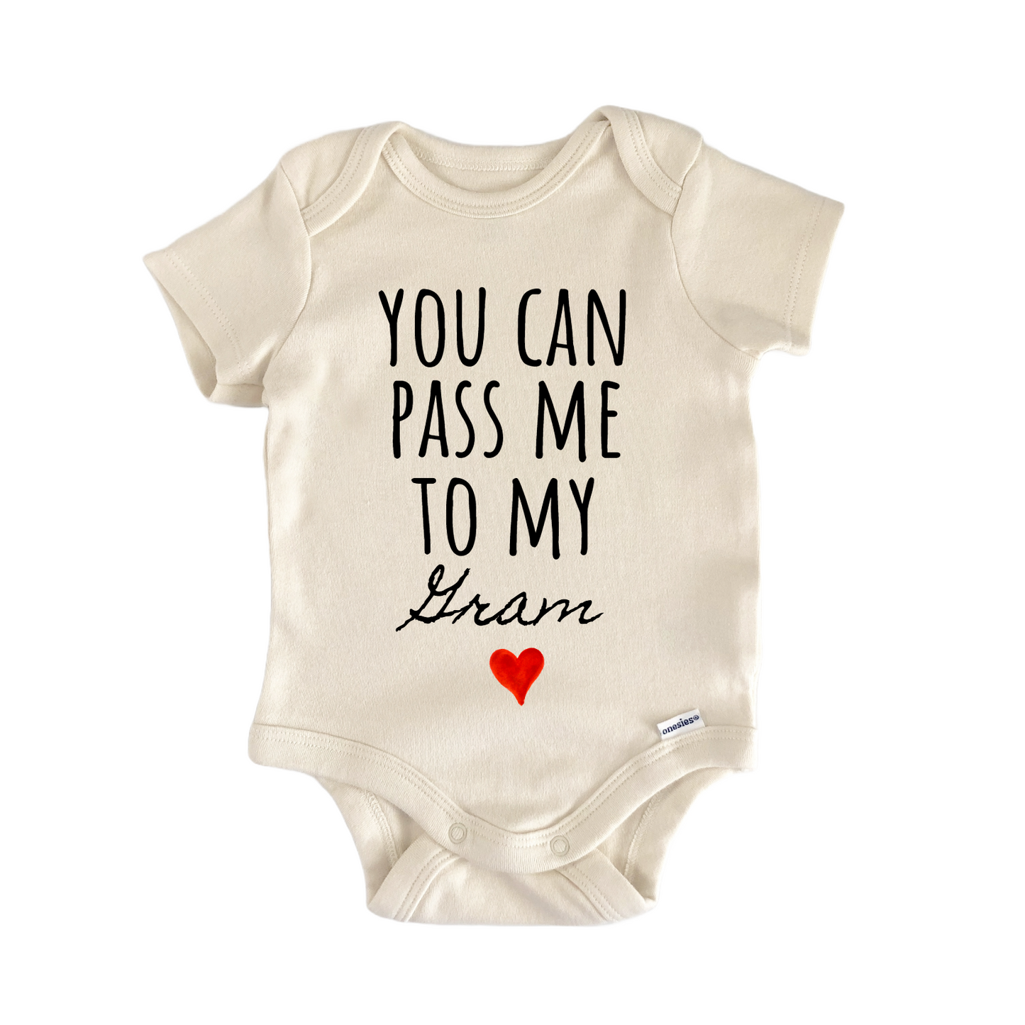 Gram Announcement Baby Gift Baby Bodysuit