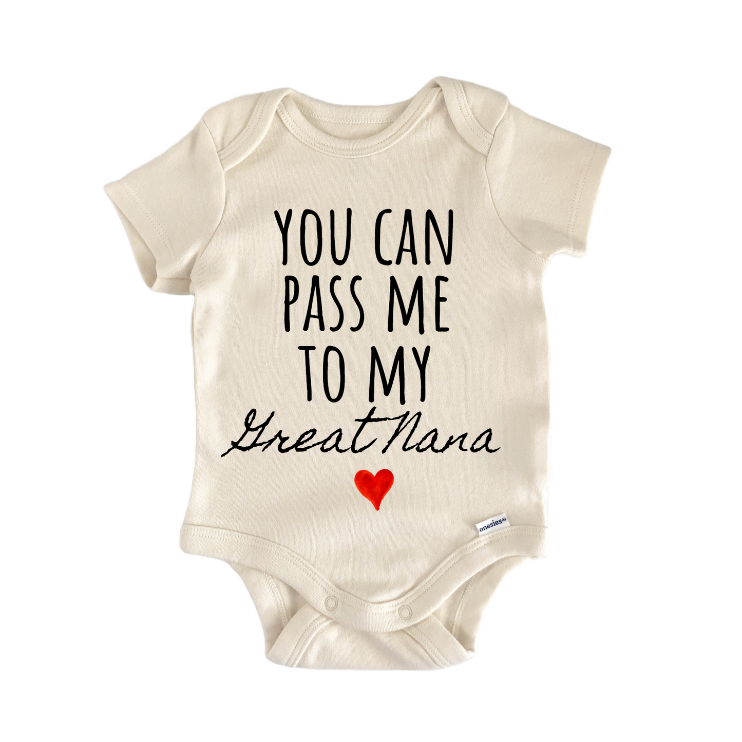 Great Nana Announcement Baby Gift Baby Bodysuit