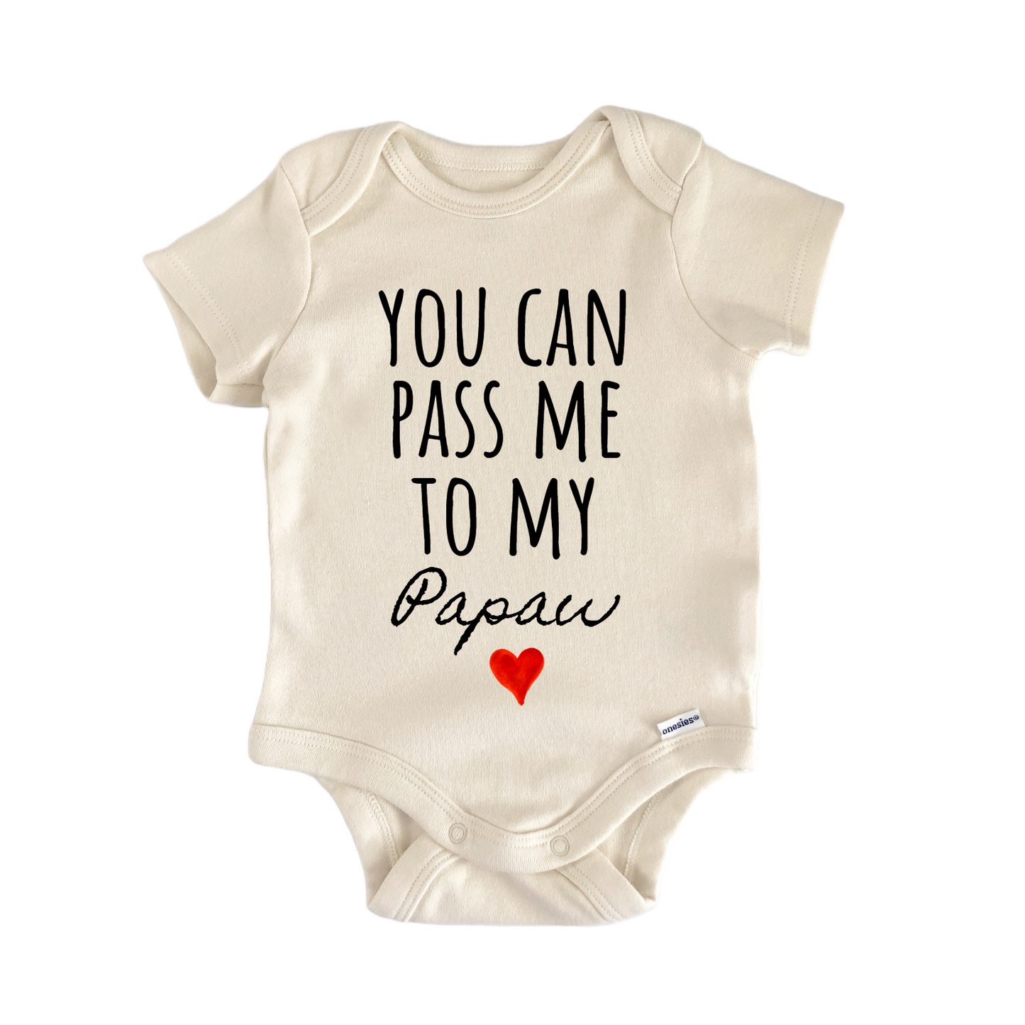 Papaw Announcement Baby Gift Baby Bodysuit