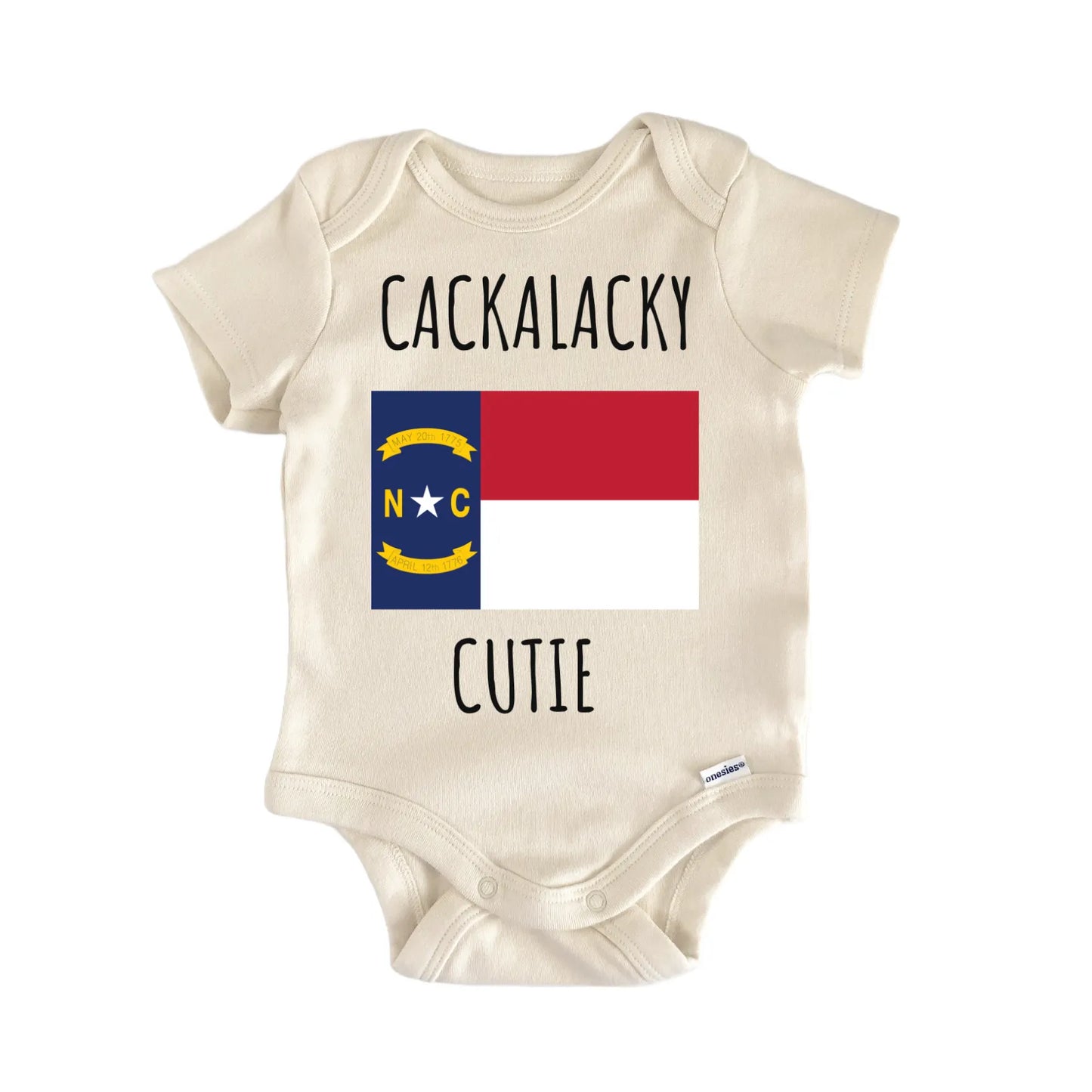North Carolina State Flag Baby Gift Baby Bodysuit