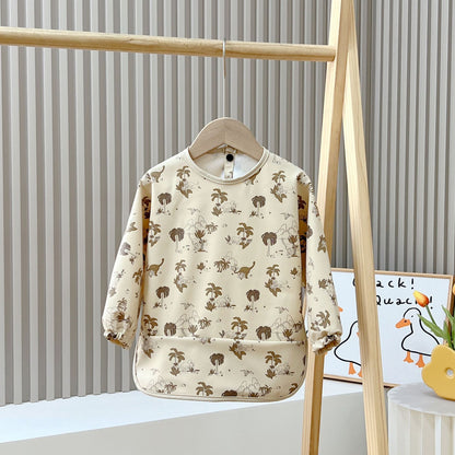 New Children's Waterproof Inside-out Wear Anti-dirty Overclothes