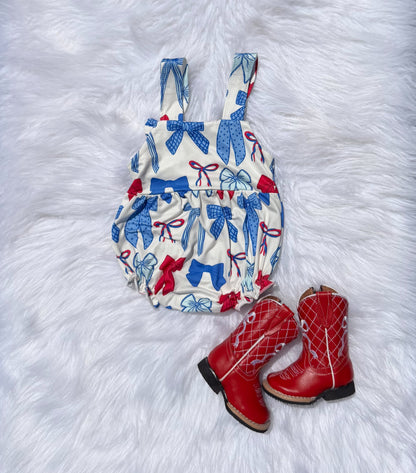 Star Spangled Bow Bubble (FINAL SALE)