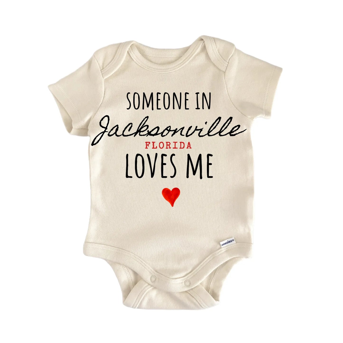 Jacksonville Florida Baby Gift Baby Bodysuit