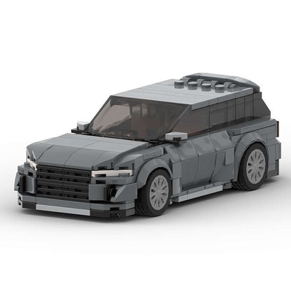 Building Block Sports Car Assembled Model Toy