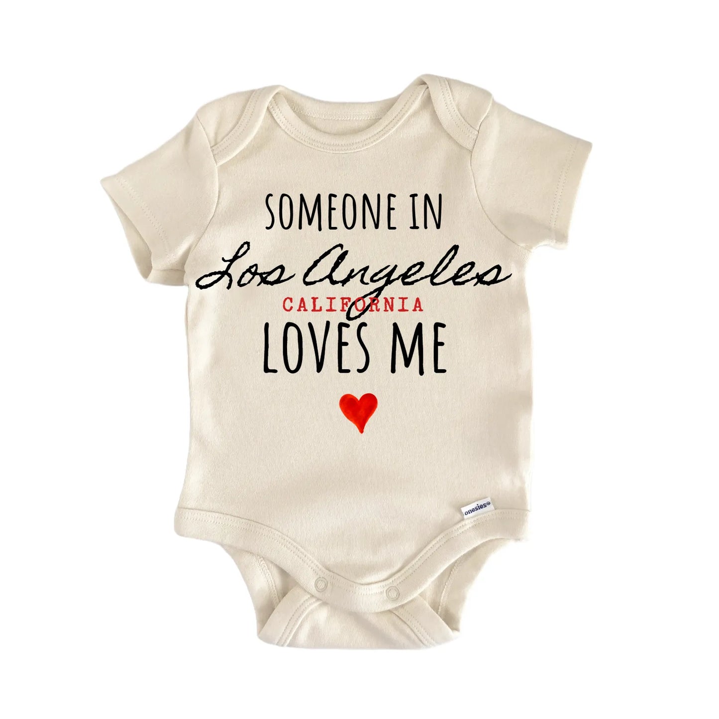 Los Angeles California Baby Gift Baby Bodysuit