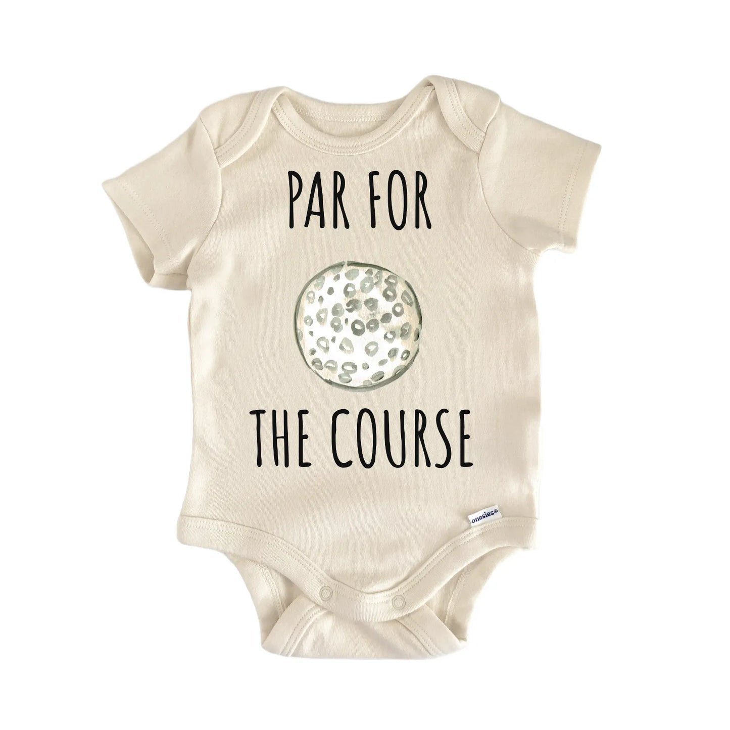Golf Par Course Golfer Golfing Infant Gift Baby Bodysuit