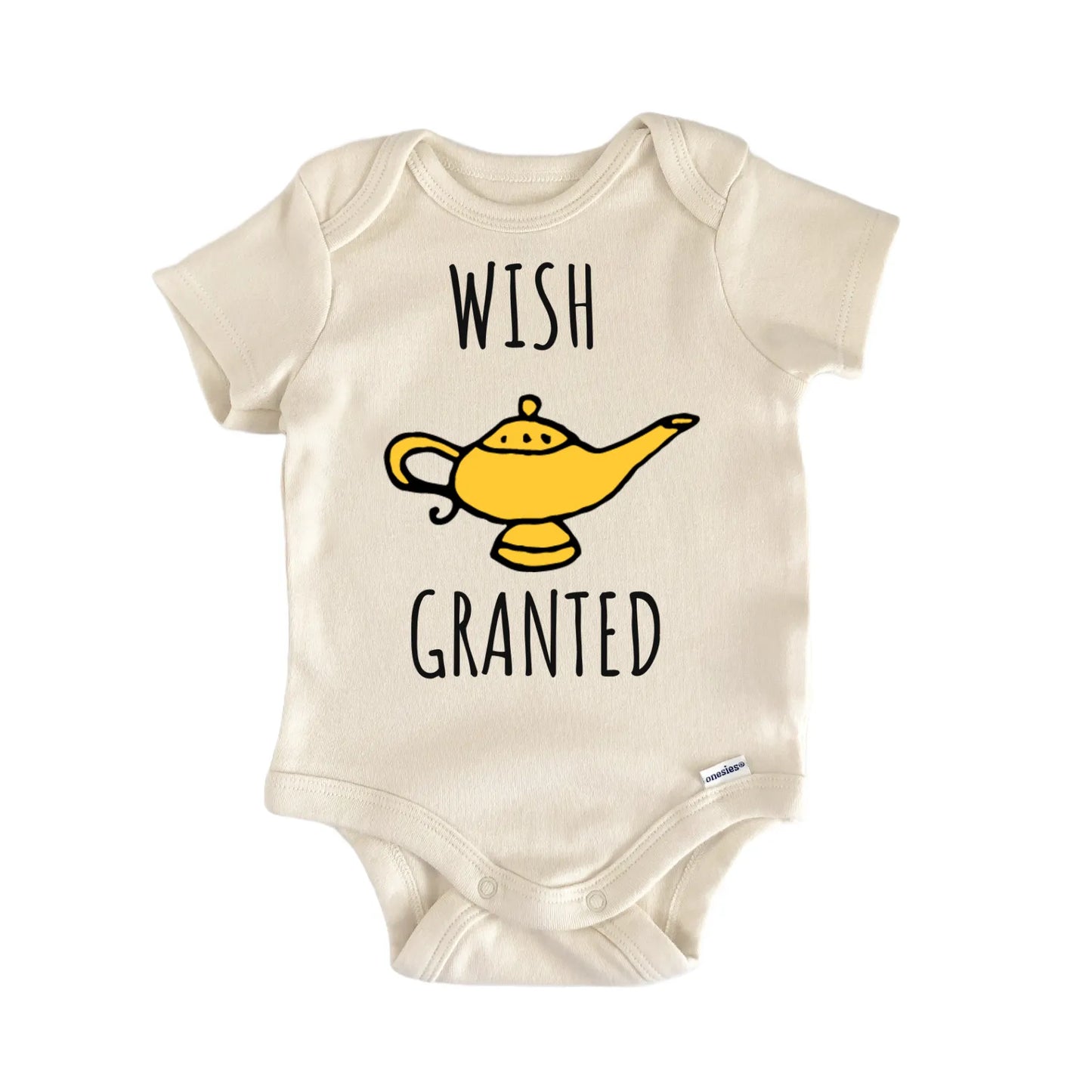 Wish Granted Genie Lamp Movie Baby Gift Baby Bodysuit