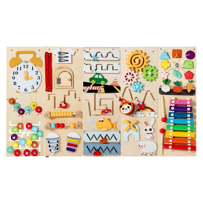 Baby Early Education Enlightenment Multi-functional Wall Game Children's Exploration Cognitive Exercise