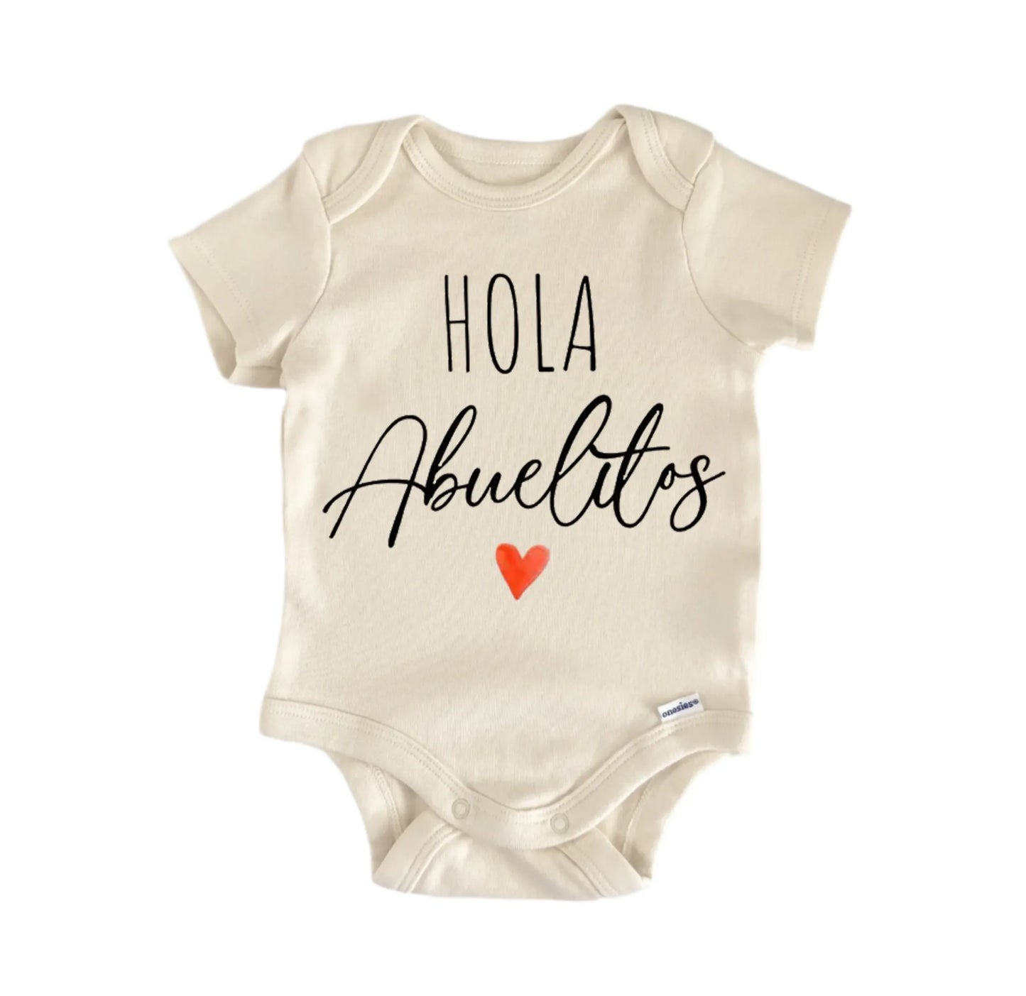 Hola Spanish Abuelitos Newborn Baby Onesie® Onesie®