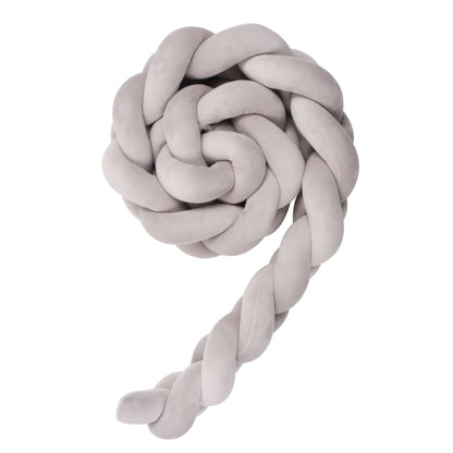 Knotted Long Pillow Three-strand Twist Spandex Bed Fence Baby
