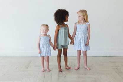 Sage (ribbed) - Tank Short Set