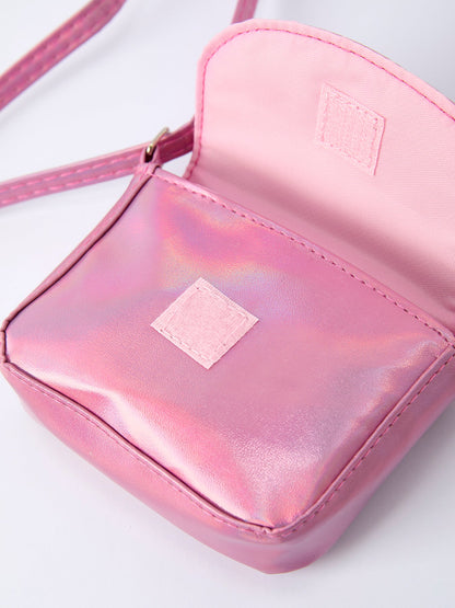 Spring Bunny Ear Pink Girl Crossbody Bag
