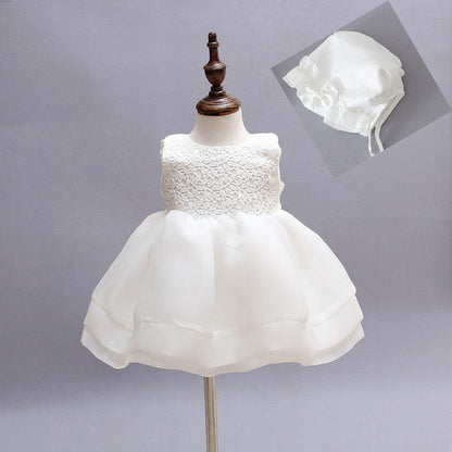 Girl's Sweet And Casual Versatile Fluffy Skirt