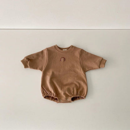 Baby Romper Net Red Baby Crawler Embroidery Wrap