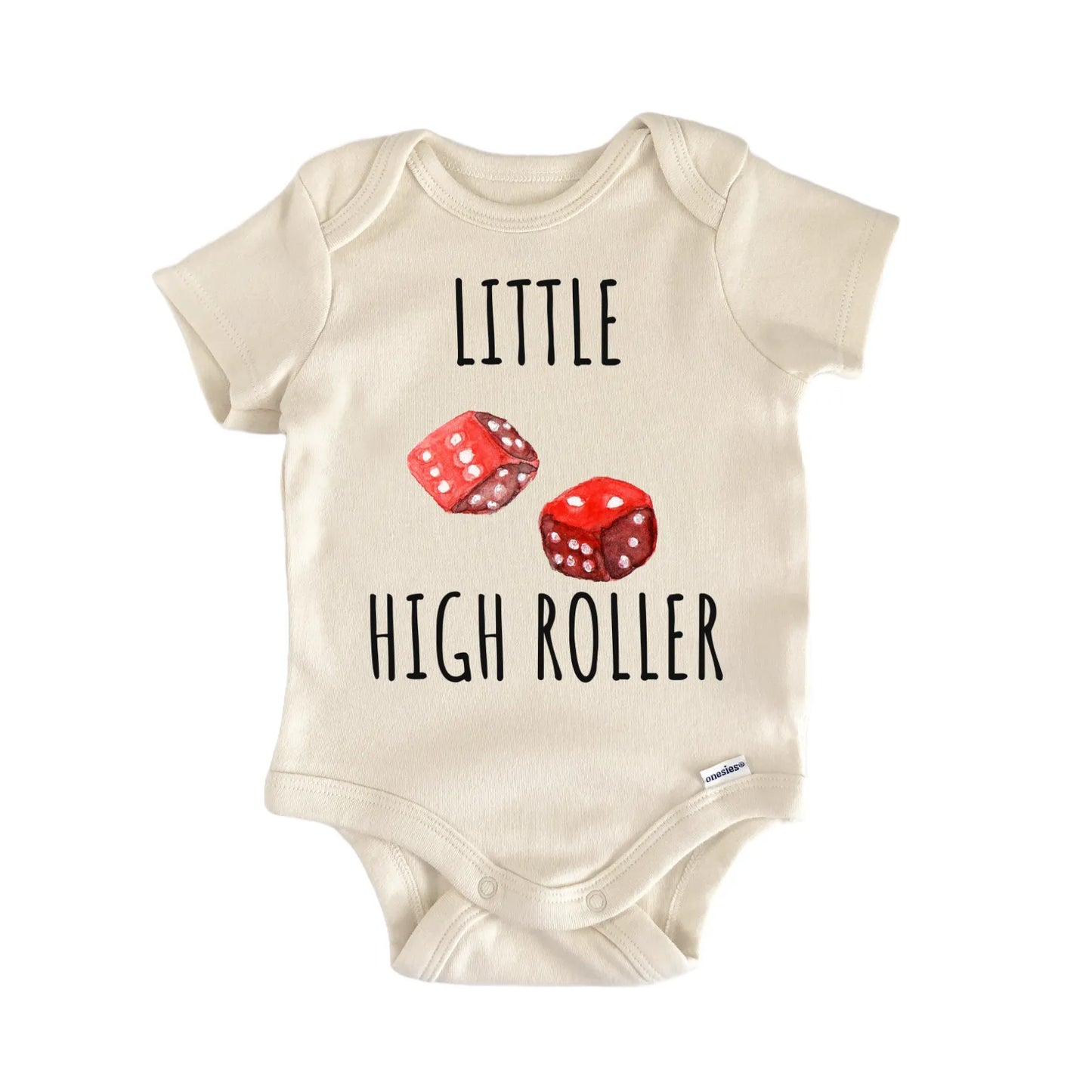 High Roller Casino Las Vegas Dice Baby Gift Baby Bodysuit