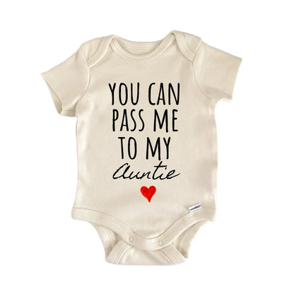 Auntie Announcement Baby Gift Baby Bodysuit