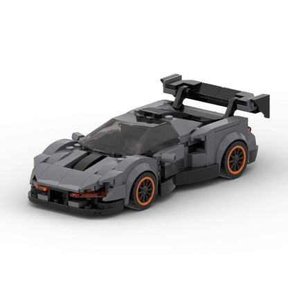 Building Block Toy Creative Super Sports Car Speed8 Grid Model