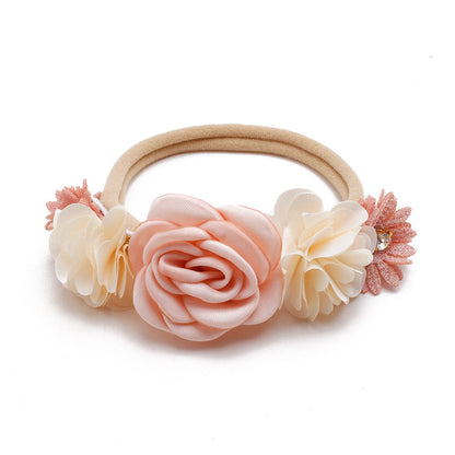 Cute Baby Full Moon Hair Band