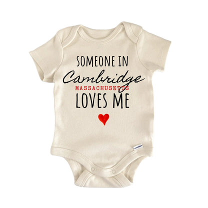 Cambridge Massachusetts Baby Gift Baby Bodysuit