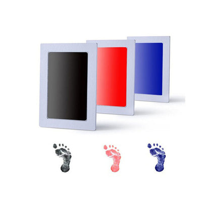 Anti - virus infective baby hand - foot - hand - hand - hand - hand - foot - hand printing table baby footprint - free washing printing oil