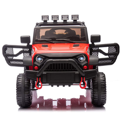 ToyRides Elite 24V Kids Ride On Car W/Parents Remote Control, Red
