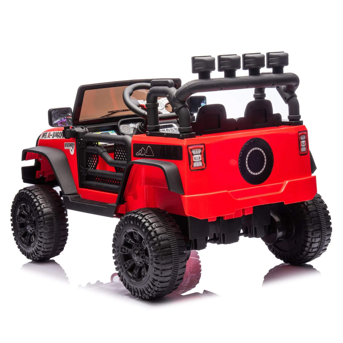ToyRides Elite 24V Kids Ride On Car W/Parents Remote Control, Red