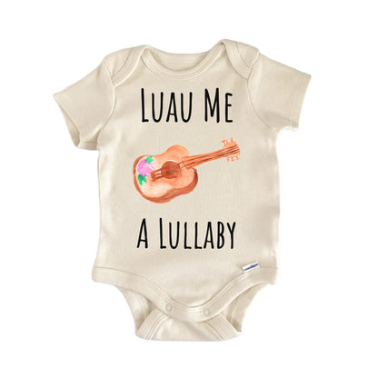 Hawaiian Luau Ukulele Baby Gift Baby Bodysuit