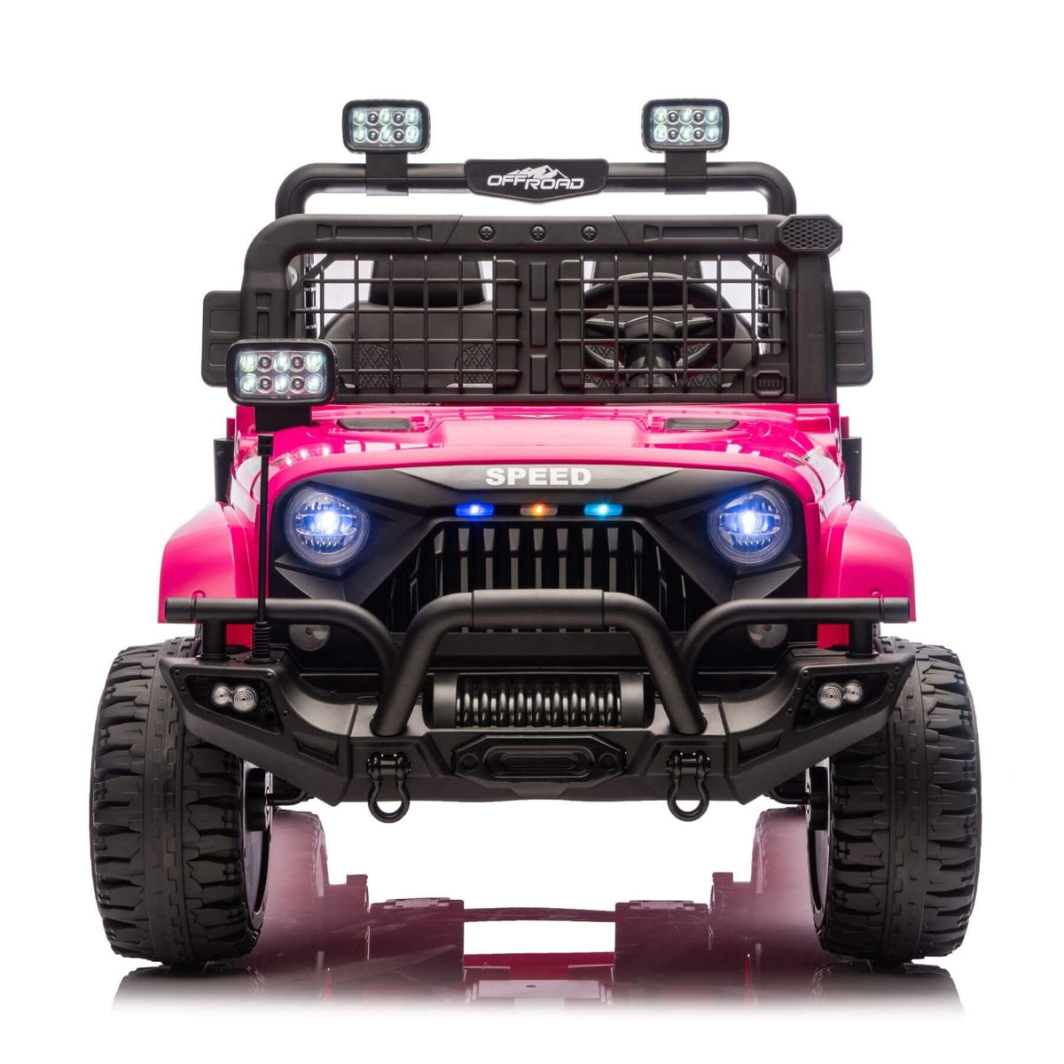 ToyRides Elite 24V 100W*2 Two-Seater Kids Ride On Car w/ RC, for Kids 3-8, Pink