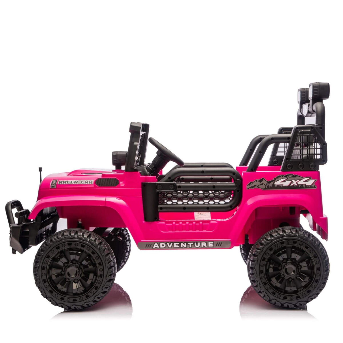 ToyRides Elite 24V 100W*2 Two-Seater Kids Ride On Car w/ RC, for Kids 3-8, Pink