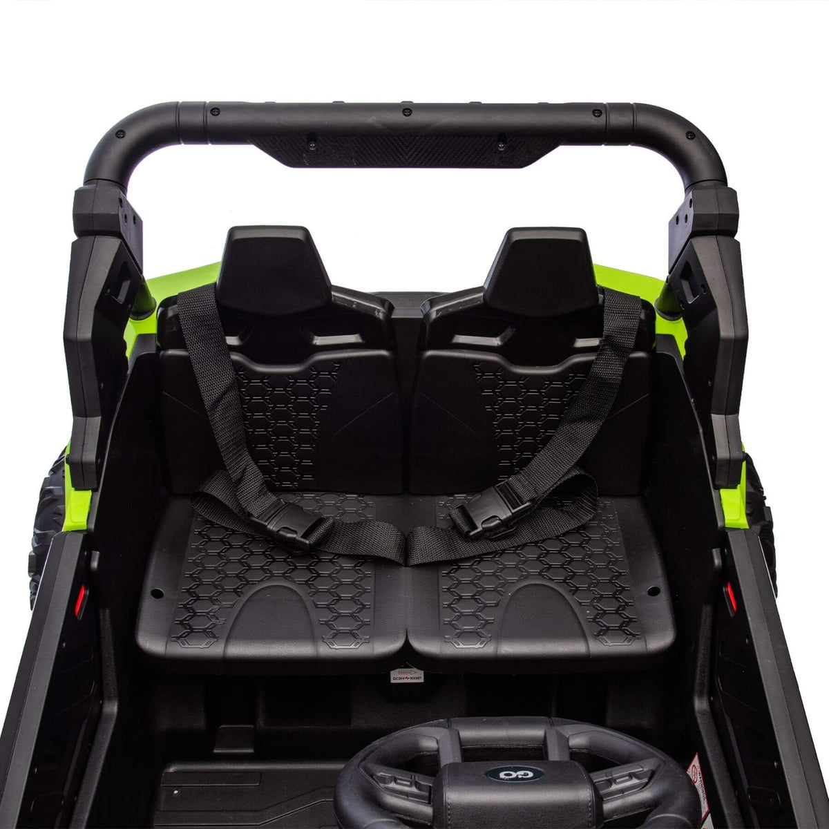 ToyRides Elite 24V Two-Seater Kids Ride On UTV W/Parents Remote Control, for Age 3+, Green