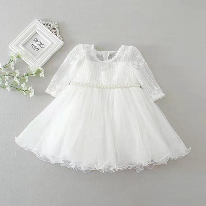 Girl's Sweet And Casual Versatile Fluffy Skirt