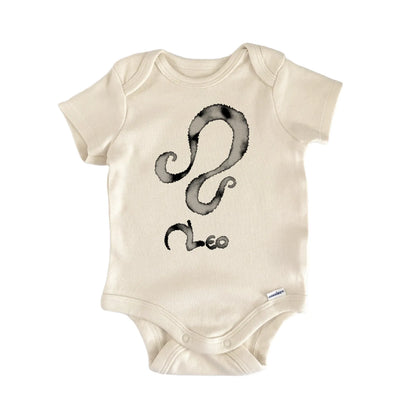 Leo Zodiac Astrology Signs Baby Gift Baby Bodysuit