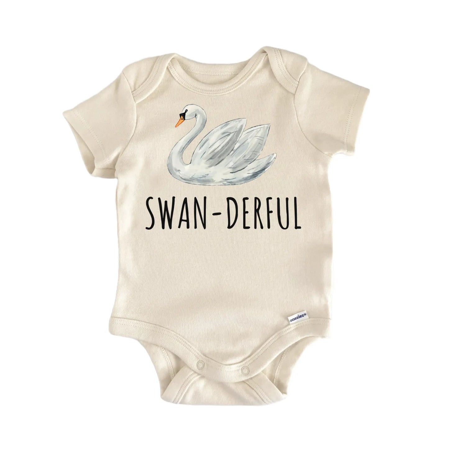 Swan Goose Lake Bird Baby Gift Baby Bodysuit