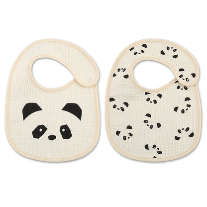 Thin Kids' Bib Pure Cotton Waterproof Gauze Saliva Towel