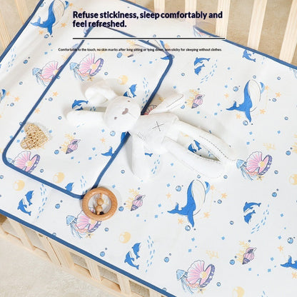 Cooling Ice-silk Class A Stroller Mat For Spring And Summer
