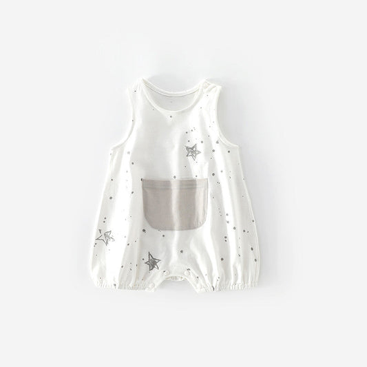 Baby sleeveless jumpsuit