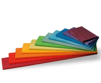 Jigsaw Puzzle Large 12-piece Arch Bridge Rainbow Building Blocks Early Childhood Education Toys