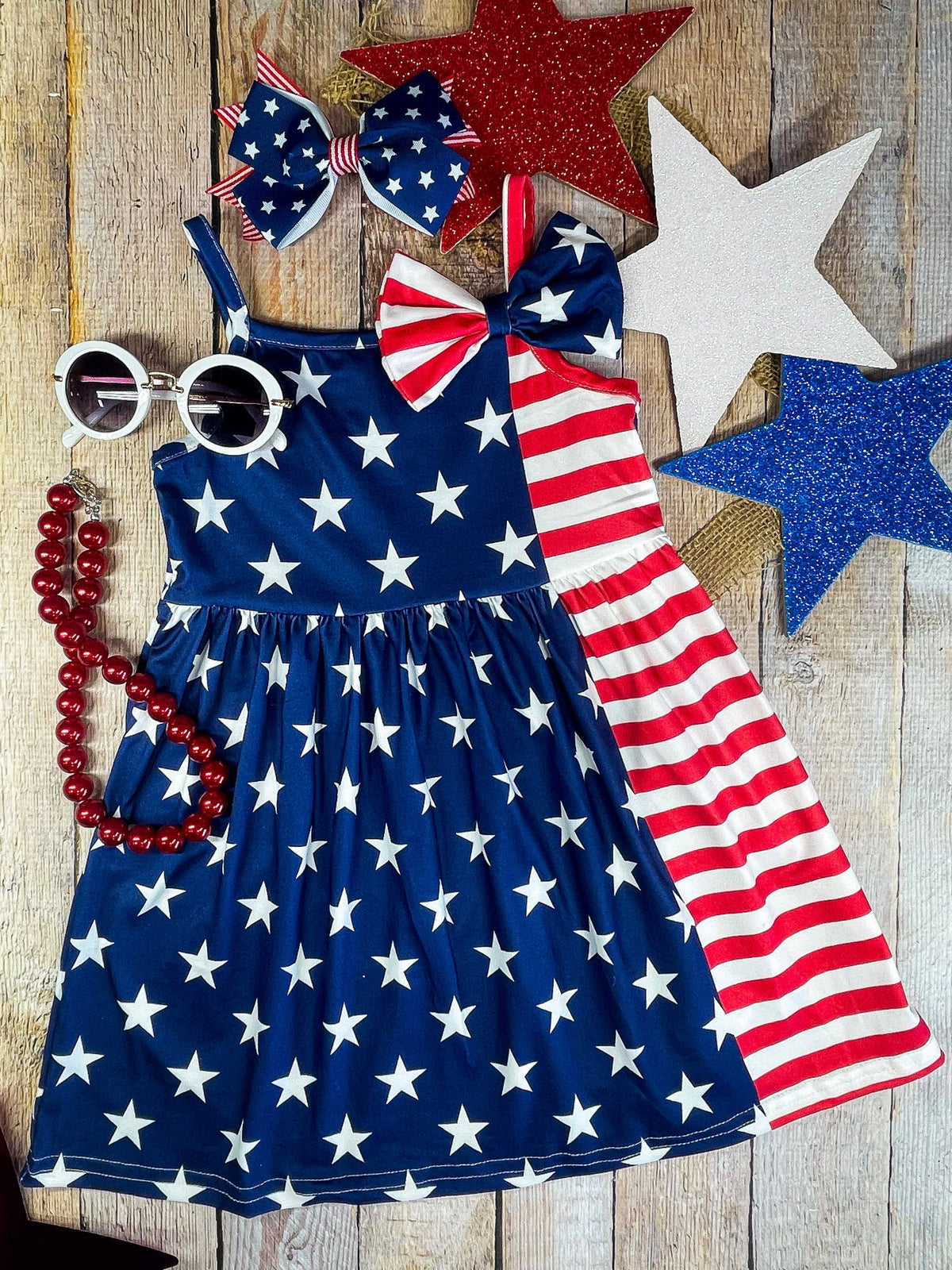 Classic American Flag Dress