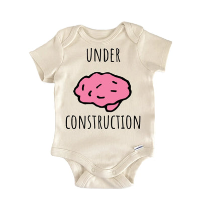 Psychologist Brain Psychology Construction Infant Gift Baby Bodysuit