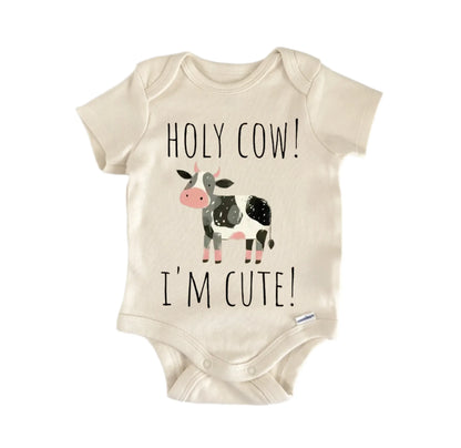Holy Cow Newborn Gift Baby Onesie® Onesie®