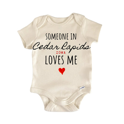 Cedar Rapids Iowa Baby Gift Baby Bodysuit