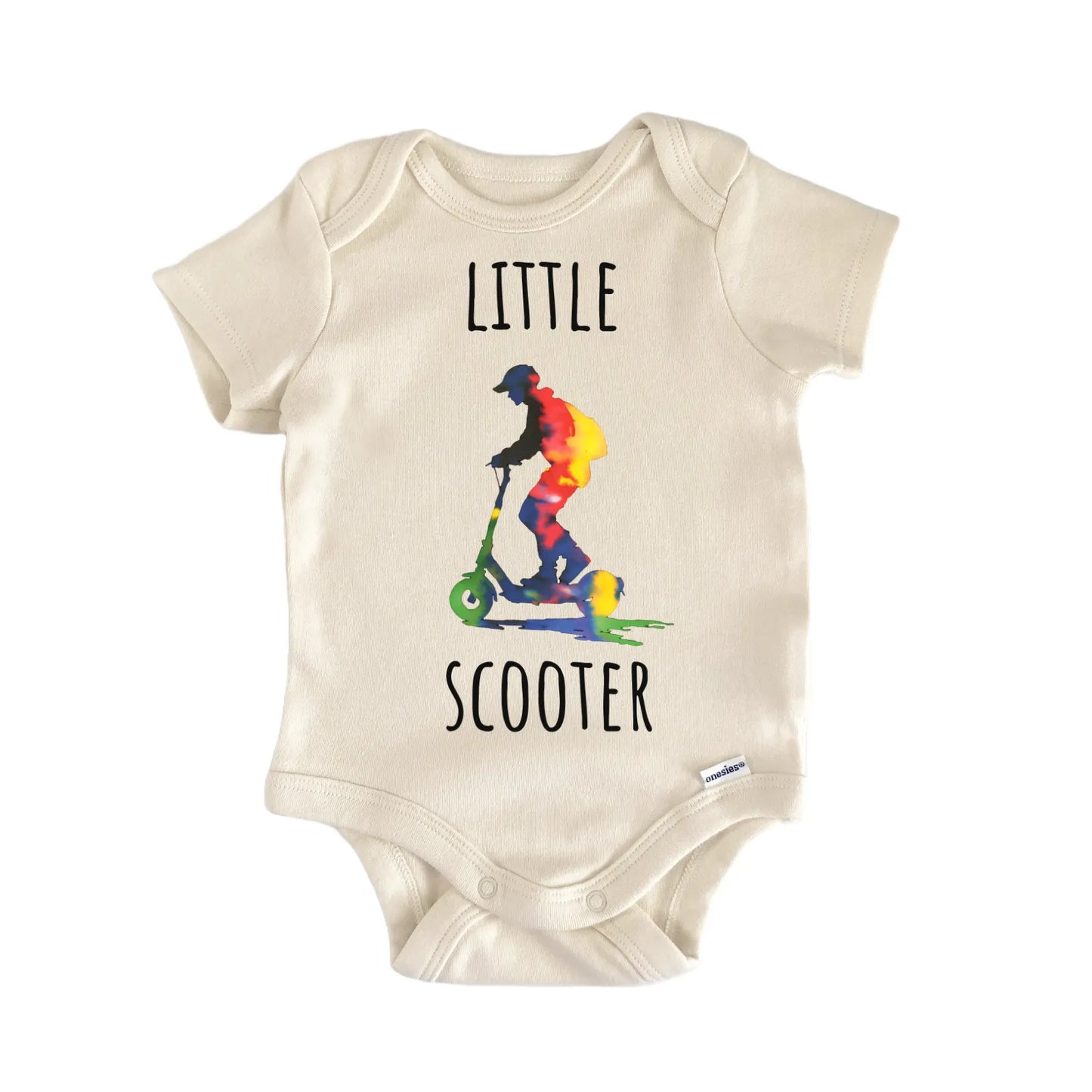 Little Electric Scooter Baby Gift Baby Bodysuit