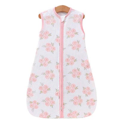 Newborn Summer Vest Sleeping Bag Baby Anti-kick Quilt