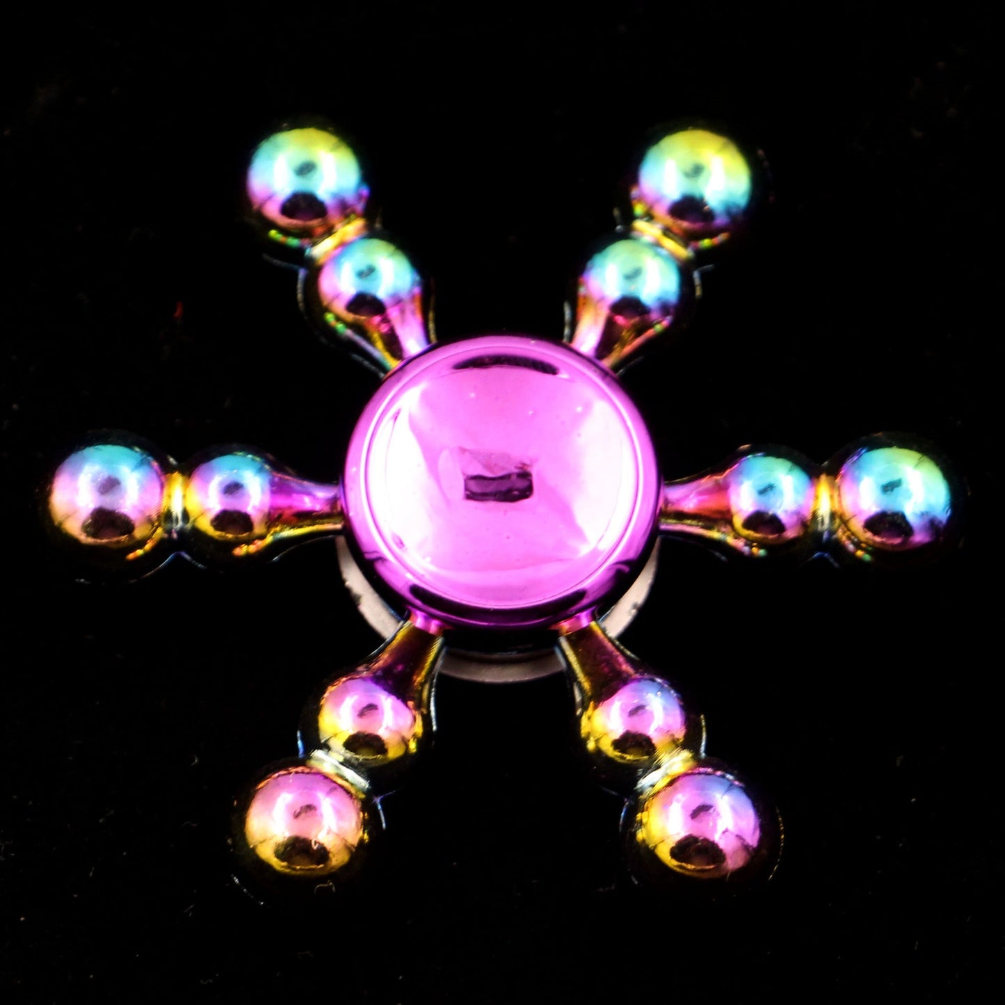 Zinc Alloy Electroplating Colorful Fingertip Top