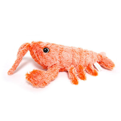 Electric USB Charging Pet Cat Molar Plush Toy