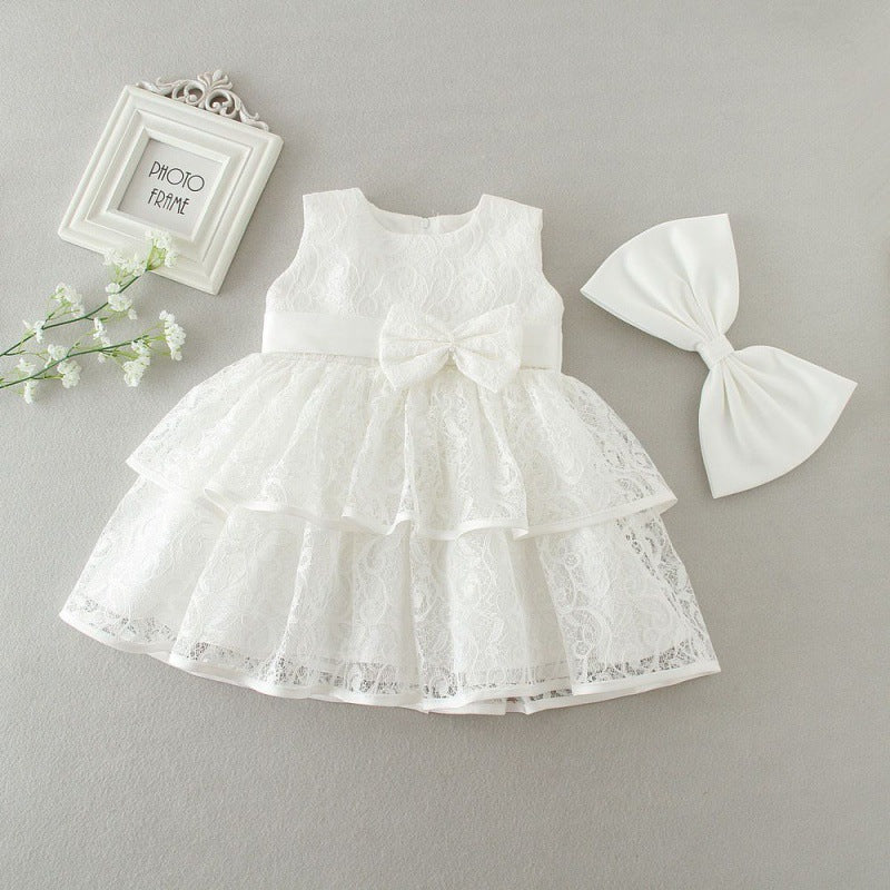 Girl's Sweet And Casual Versatile Fluffy Skirt