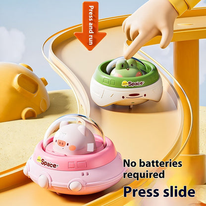 Children's Cute Puzzle Press Car Toy