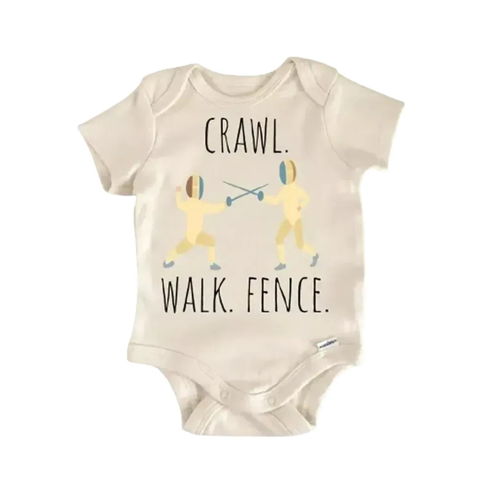 Fencing Fencer Sport Newborn Baby Onesie® Onesie®